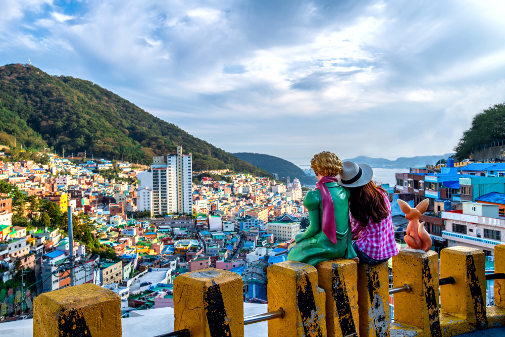 부산 감천문화마을, 이색 도보 여행!