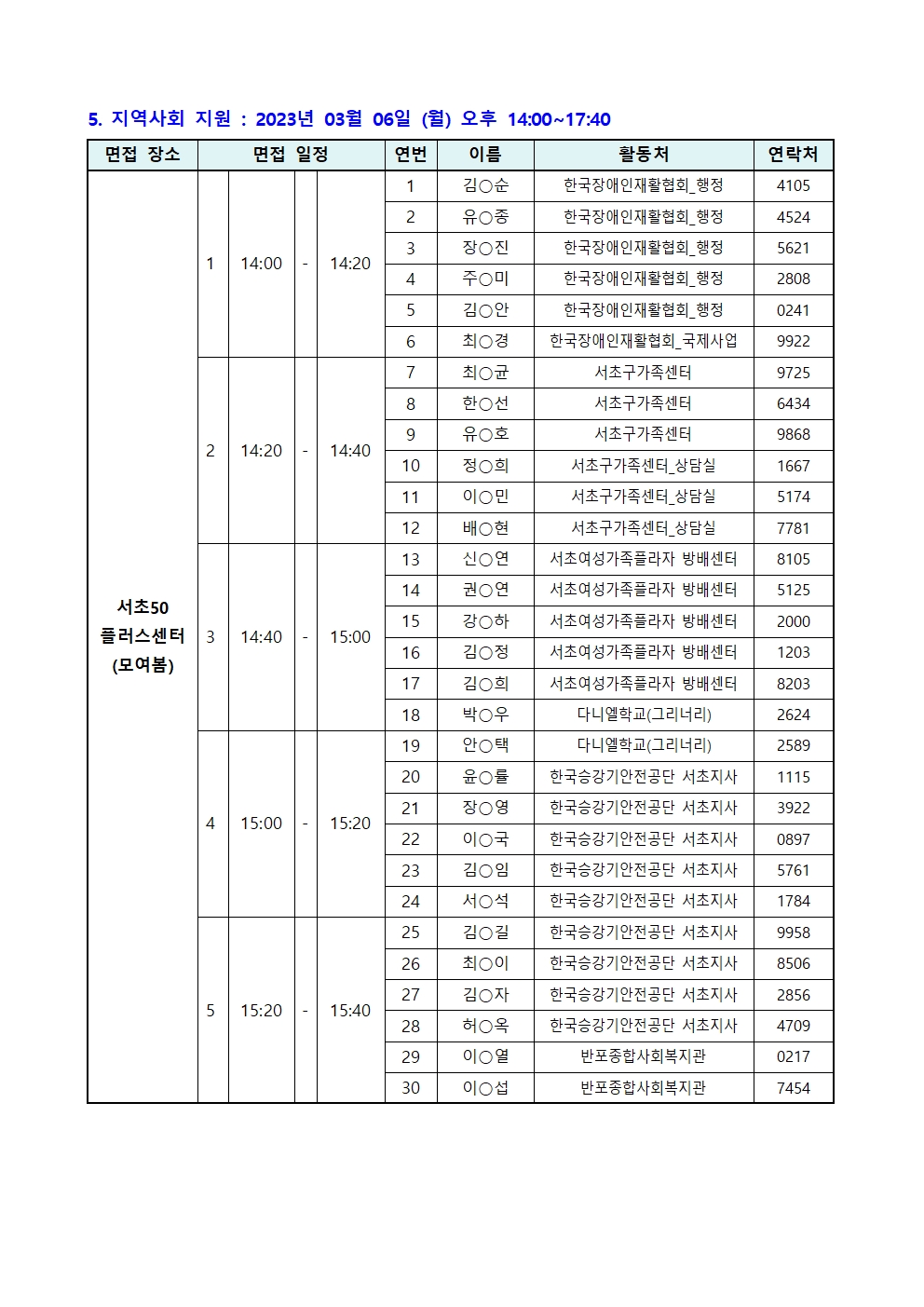 [2023년+서초50%2B+보람일자리]+서류+합격자+공고+(익명)008.jpg